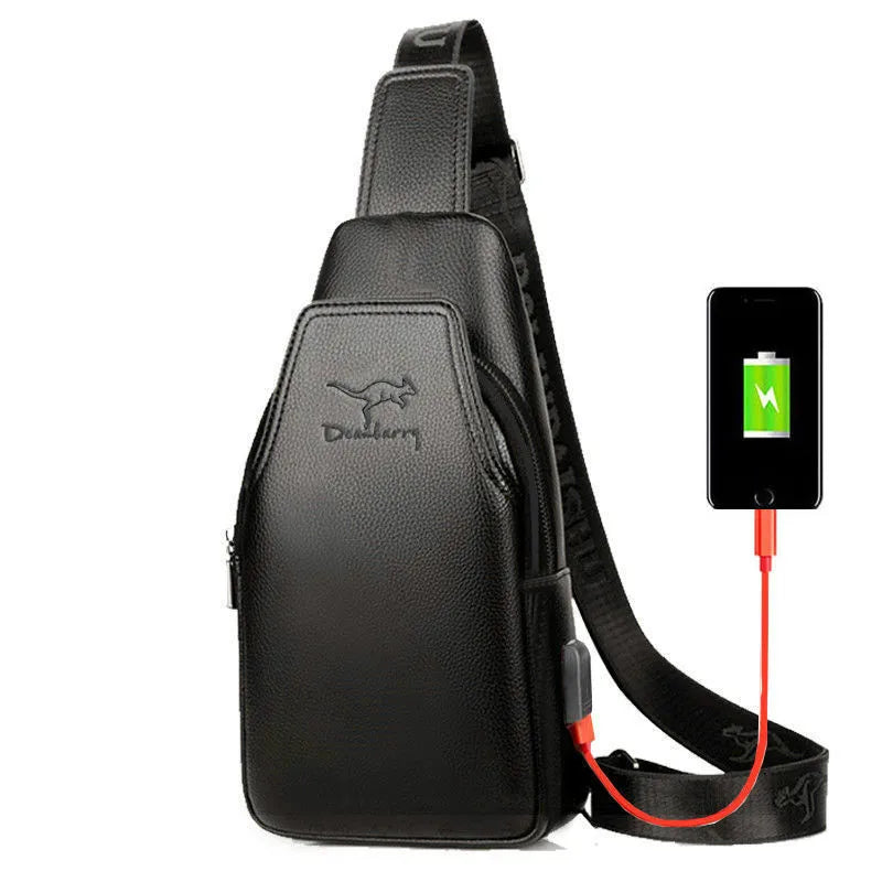 Sacoche Anti-Vol en Cuir Doux