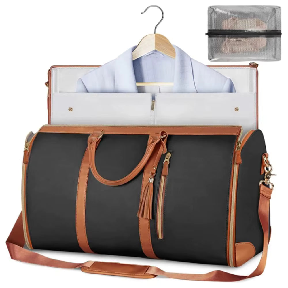 Sac de Voyage / Weekend Homme & Femme - Bagage Cabine Pliable pour Costume